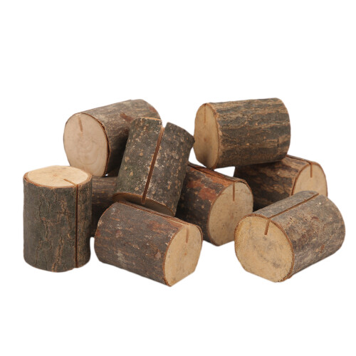 (10pcs) Holzkartenhalter Memo-Ständer 10 Stk. 1