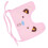 (Light Pink) Bavaglino cotone morbido per neonato rosa chiaro 4