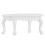 Mini Coffee Table 1:12 Teatable Miniature White 4