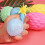 Simulierter Ananas TPR Stressball zum Quetschen 2