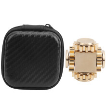 (Brass) Cube Gear Fingertip Gyroscope Stress Relief Brass