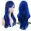 Colorful 70cm long curly wig 1