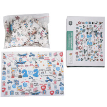 (Puzzles Toy) 1000-teiliges Cartoon-Puzzle 2021 Gedenk-Jigsaw Geschenk