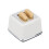 (White Bread Machine) 1:12 Miniature White Bread Machine Model Cute Decoration Toy 5