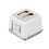 (White Bread Machine) 1:12 Miniature White Bread Machine Model Cute Decoration Toy 2