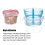 3-Section Milk Powder Dispenser Travel Container 5