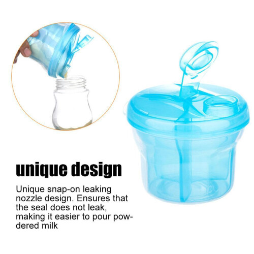 3-Section Milk Powder Dispenser Travel Container 2