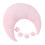 (Pink) Cuscino Luna Velluto Rosa Neonati 1