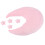 (Pink) Cuscino Luna Velluto Rosa Neonati 3