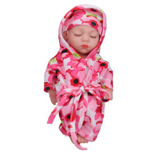 (Q10‑13) 25cm Simulation Vinyl Bath Reborn Doll Q10-07