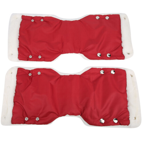 (Red) Guanti Carrello Bebe Impermeabili Argento 1