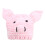(Pink) Baby-Strickmütze mit Tiermotiven, Blau 5