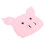 (Pink) Baby-Strickmütze mit Tiermotiven, Blau 2
