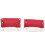 (Red) Guanti Carrello Bebe Impermeabili Argento 4