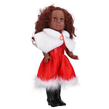 (Q18-522) 19inch Christmas Doll Set Curly Hair Baby Toy Kids Q18-205
