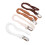 (Style 2) 4x Baby Strick Schnullerkette Tragbar Stil 2 4
