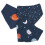 (Space) 3x Baby Lätzchen aus Baumwolle, 3-24 Monate 3