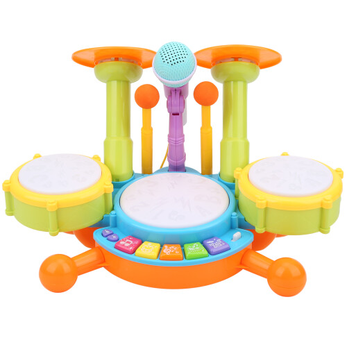 (Yellow) Elektronisch Drumstel Geel 1