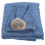 (Blue) Coperta e Cappello Uncinetto Foto Bebe 3