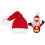 Cappello Babbo Natale per Foto Neonati 1
