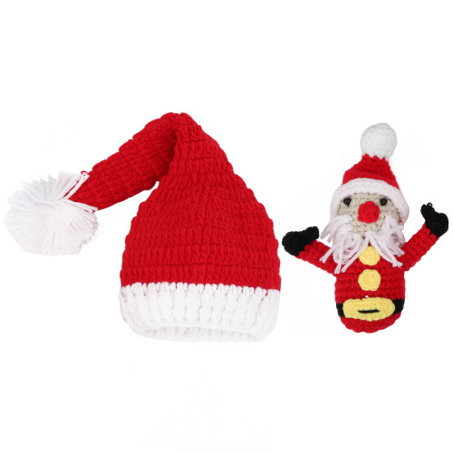 Cappello Babbo Natale per Foto Neonati