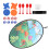 Children Dinosaur Pattern Cloth Dart Board Kid Game Toy 5