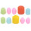 (Combination 2) Wooden Colored Stone Building Blocks Stacking Toy 1