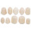 (Combination 5) Wooden Colored Stone Building Blocks Stacking Toy 1