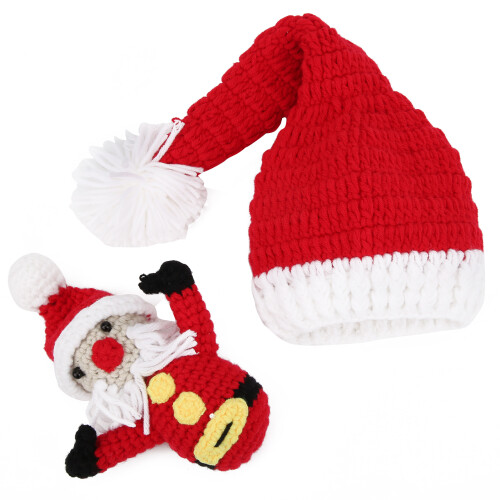 Cappello Babbo Natale per Foto Neonati 2