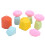 (Combination 2) Wooden Colored Stone Building Blocks Stacking Toy 2
