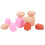 (Combination 4) Wooden Colored Stone Building Blocks Stacking Toy 4