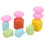 (Combination 2) Wooden Colored Stone Building Blocks Stacking Toy 5