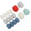 (16pcs) Wooden MultiColor Stone Building Block 16pcs 1