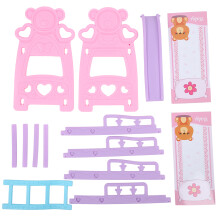 (L) DoubleDeck Bed Baby Doll Accessories Miniature Bed (L)