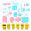 (PP122) DIY klei set cakevorm educatief 2