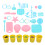 (PP122) DIY klei set cakevorm educatief 5