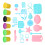 (PP122) DIY klei set cakevorm educatief 3