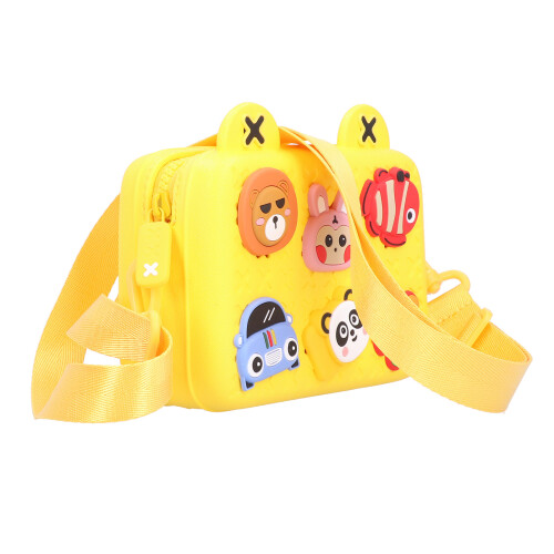 (Yellow) Kinder-Rucksack Schultertasche Pink 2