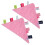 (Pink) 2x Baby-Sicherheitsdecke Weich Plüsch Rot 5