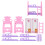 (Queen Bunk Bed) Mini poppenhuis stapelbed meubel accessoire 1