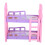 (Queen Bunk Bed) Mini poppenhuis stapelbed meubel accessoire 3
