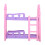 (Queen Bunk Bed) Mini poppenhuis stapelbed meubel accessoire 2