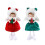 Lovely Figurines Unique Christmas Tree Decorations Winged Doll 1