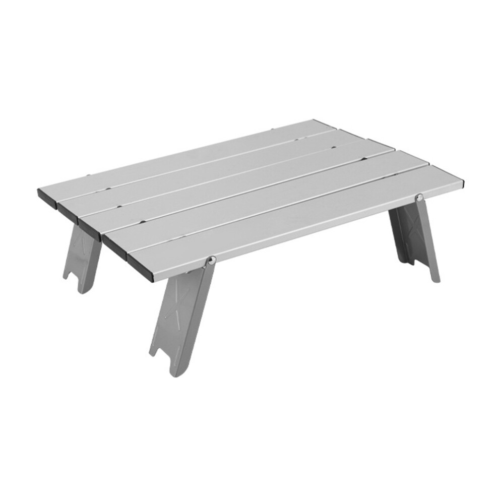 (silver) Durable Aluminum Alloy Camping Table Made For Outdoor Enthusiasts-image-OPC-PMMQYZH-NEW