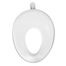 (Potty Training Seat) Tragbarer Baby-Toilettenring für Toilettentraining (Grau)
