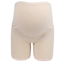 (Skin Color XXXL) Schwangerschafts-Hosen mit hohem Bund, Schwarz, Größe XL