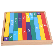 Bunte Mathe-Lehrhilfe für Vorschulkinder, Baby-Spielzeug