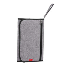 (Gray) Portable Baby Diaper Changing Pad for Newborn Red
