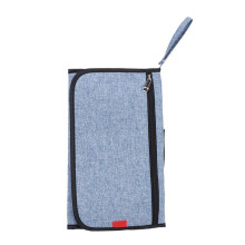 (Blue) Portable Baby Diaper Changing Pad for Newborn Red