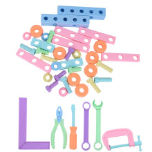 (108‑5) Bausteine-Set DIY-Schraubmontage, Lernspielzeug 108-6